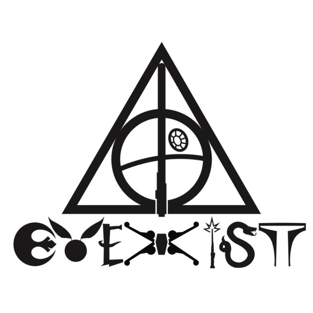 Coexist Harry Potter Star Wars Decal